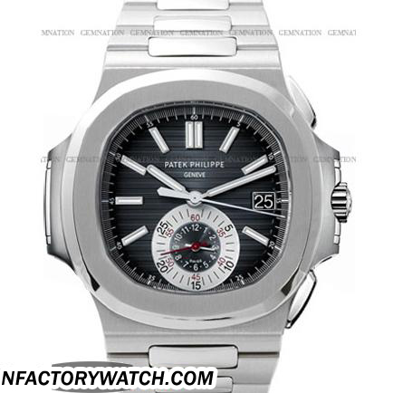 百達翡麗PATEK PHILIPPE Nautilus系列 5980/1A-014 316L實心精鋼錶殼 防刮藍寶石水晶透膜