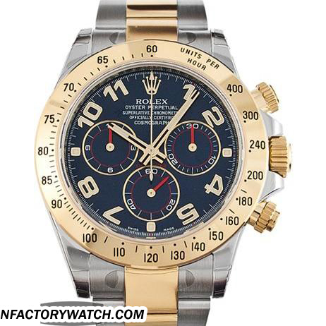 勞力士Rolex Daytona 迪通拿 116523 藍面 V2 完美版