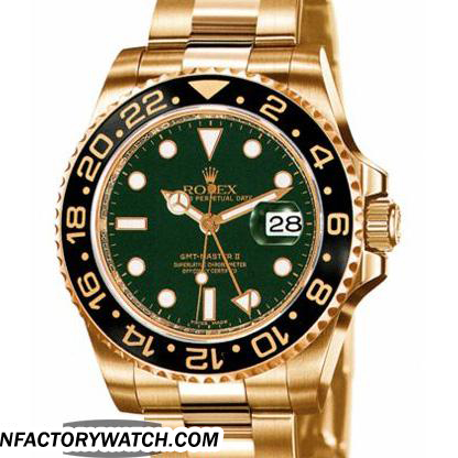 勞力士Rolex 格林尼治型 II 116718LN 綠色錶盤