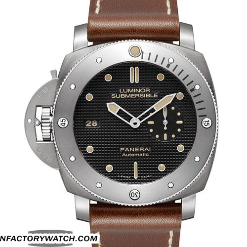 沛納海Panerai LUMINOR SUBMERSIBLE 1950 LEFT-HANDED 3 DAYS AUTOMATIC TITANIO Pam00569 Pam569