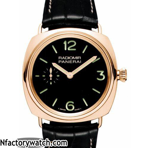 沛納海Panerai Radiomir Oro Rosa Pam00378 Pam378 316L不鏽鋼 點鍍玫瑰金