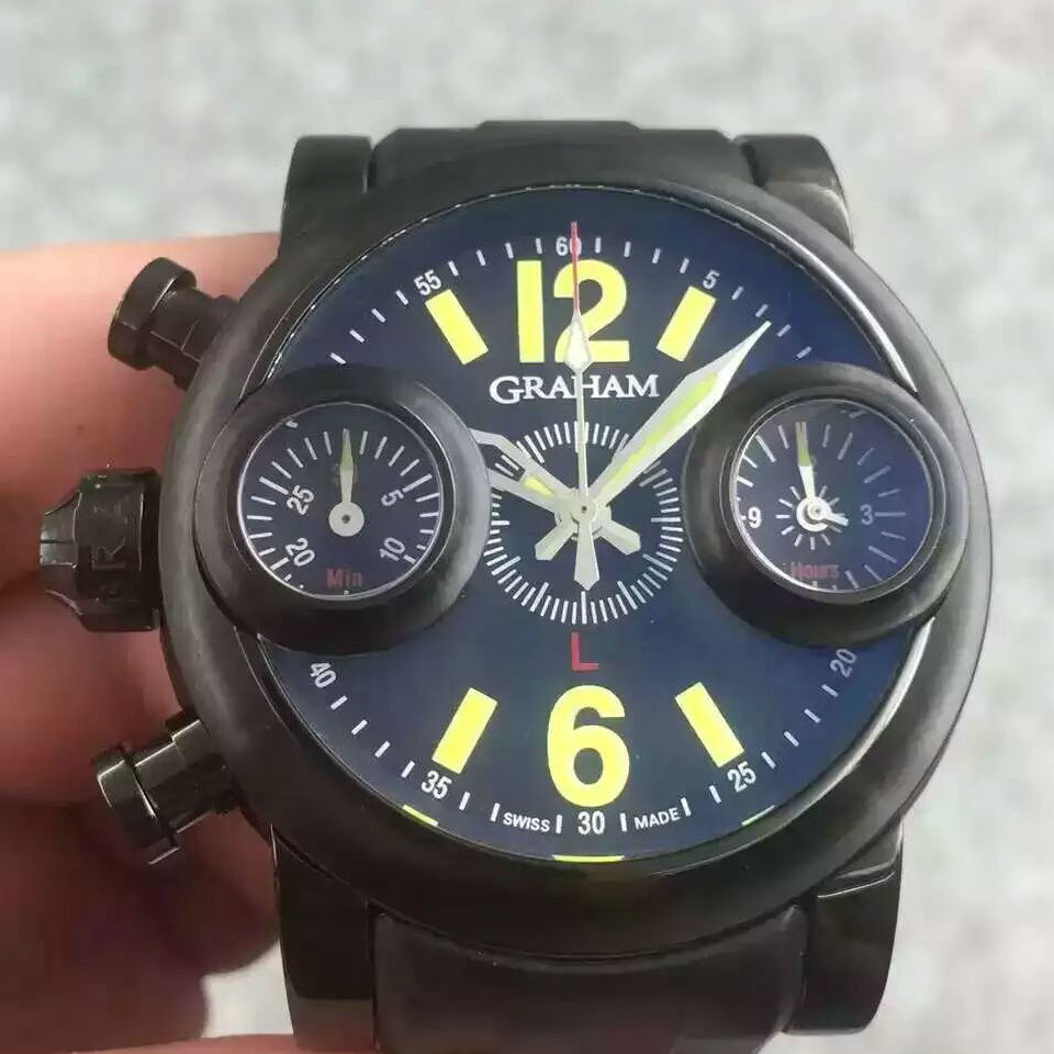 格林漢姆GRAHAM 青蛙眼7750機芯【英國制】腕錶 獨特的青蛙眼設計 