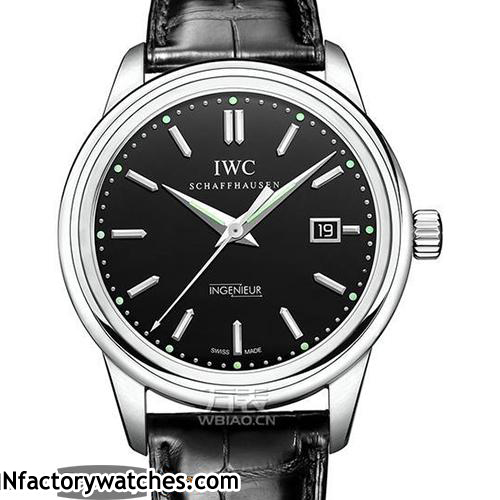 萬國IWC Ingenieur 工程師 IW323301 亞洲ETA2836-2 瑞士原裝ETA2836-2 一體式鍛造316拉絲不鏽鋼