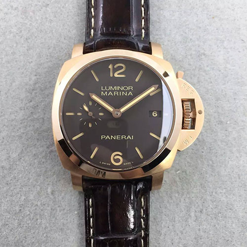 沛納海 Panerai Luminor Marina小手系列pam393 直徑42mm 316精鋼錶殼 搭載天津和上海P.9000自動機芯