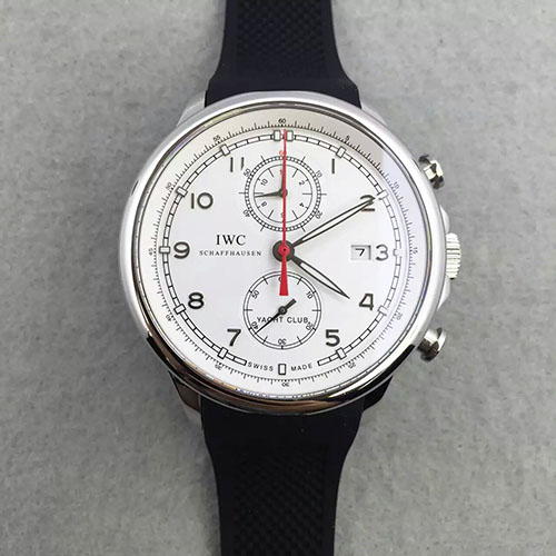 萬國 IWC 全新葡萄牙 Yacht Club Chronograph 航海精英計時腕錶“海洋勇士”特別版 藍寶石玻璃 搭載7750計時機芯