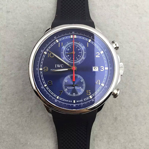 萬國 IWC 全新葡萄牙 Yacht Club Chronograph 航海精英計時腕錶“海洋勇士”特別版 316精鋼錶殼 搭載7750計時機芯