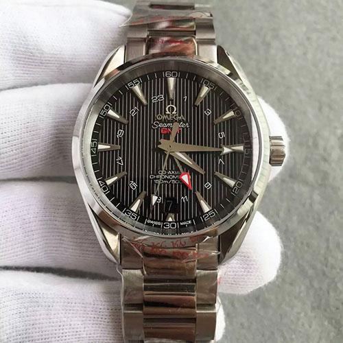 歐米茄 Omega 海馬系列GMT二時區功能腕錶 搭載8605機芯 316精鋼錶殼 JH出品
