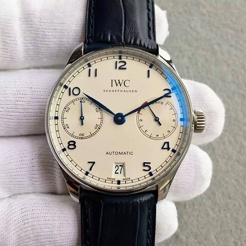 萬國 IWC 葡萄牙7日鏈V3版 藍寶石鏡面 316L精鋼錶殼 