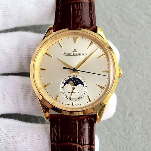 積家 Jaeger-LeCoultre 月相大師系列 穩定性超強 316L精鋼錶殼 搭載9015改裝復刻原版Cal.925全自動機芯