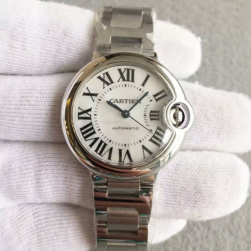 卡地亞 Cartier 藍氣球系列女士腕錶 搭載進口機械機芯 33mm 出品