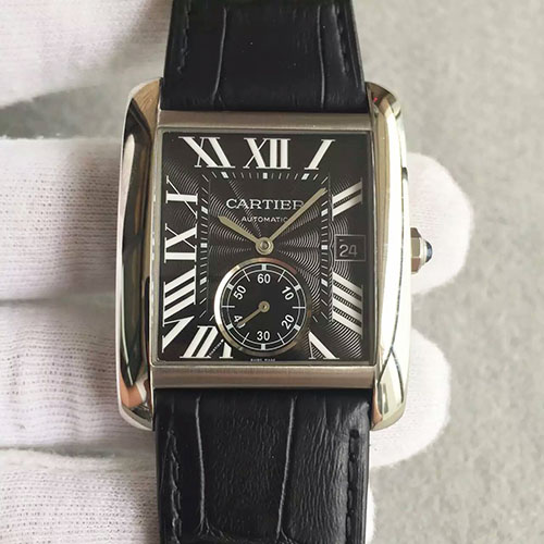 卡地亞 Cartier MC坦克系列 劉德華同款 316精鋼錶殼 名牌手表 JF出品