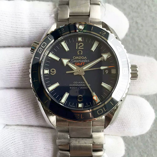 歐米茄 Omega 新海馬系列GMT 兩地時區 搭載8605機芯 KW出品