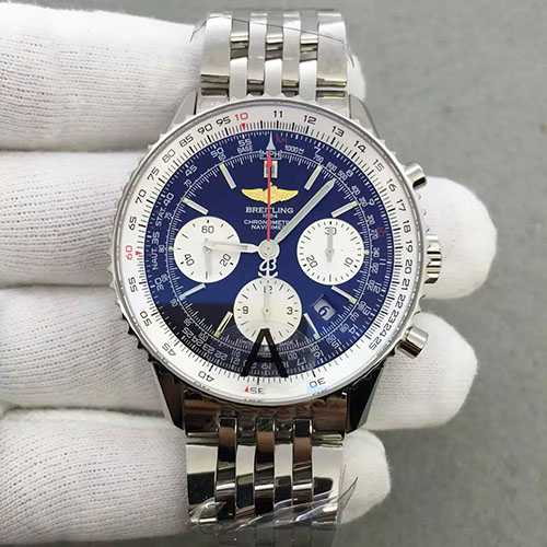 百年靈 Breitling 航空計時系列藍面“太陽的后裔”同款 搭載7750機芯 藍寶石鏡面 JF出品