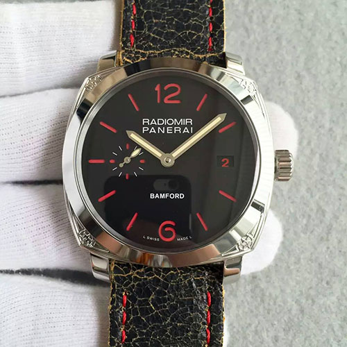 沛納海 Panerai Radiomir 1940系列腕錶 搭載定制版CAL.P9000機芯 藍寶石鏡面  精鋼雕花錶殼