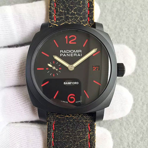 沛納海 Panerai Radiomir 1940系列腕錶 搭載定制版CAL.P9000機芯 藍寶石鏡面 PVD錶殼