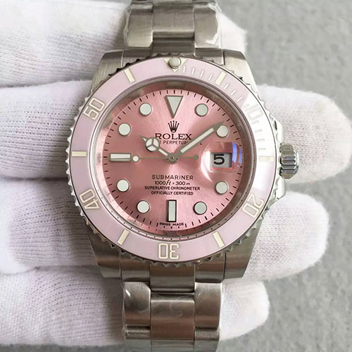 勞力士 Rolex SUB粉水鬼 搭載2836機芯 藍寶石鏡面 精品腕表