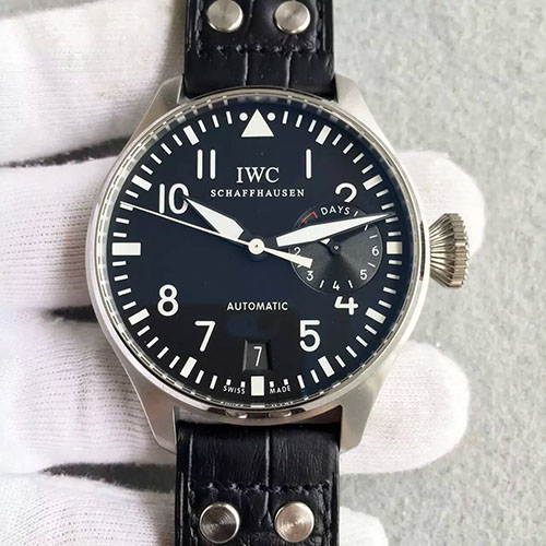 萬國 IWC 大型飛行員系列黑面 大把頭 藍寶石鏡面 ZF出品