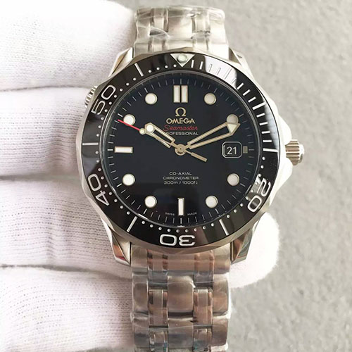 歐米茄 Omega 海馬300M系列 黑色 藍寶石鏡面 BP出品