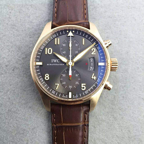 萬國 IWC 噴火戰機 金殼 搭載7750機芯 藍寶石鏡面 ZF出品