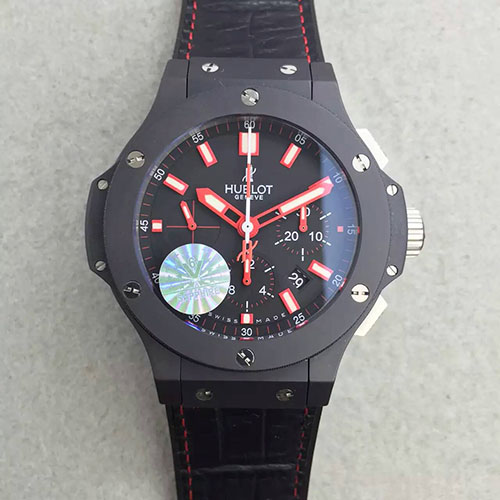 宇舶 Hublot 全陶瓷款 搭載4100機芯 熱門手表 藍寶石鏡面 V6出品