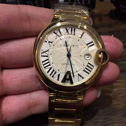 卡地亞 Cartier 藍氣球系列大號 316精鋼錶殼 42mm JF出品