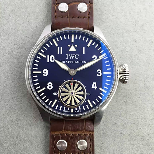 萬國 IWC 飛行員系列大把頭渦輪 藍寶石玻璃 316精鋼錶殼