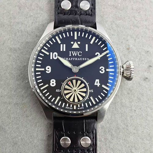 萬國 IWC 飛行員系列大把頭渦輪 藍寶石玻璃 316精鋼 KW出品