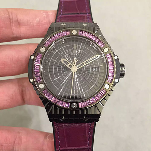 宇舶 Hublot 格子陶瓷 搭載2824機芯 宇舶熱門手表推薦 JF出品