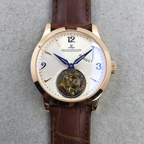 積家 Jaeger-LeCoultre 陀飛輪 動顯 藍寶石玻璃 316精鋼錶殼  TF出品