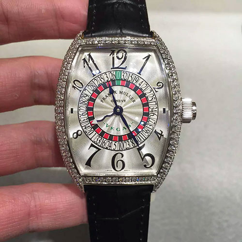 法蘭克穆勒 Franck Muller 三針全自動機械腕錶 FM錶迷必備款 搭載原裝改版自動上鏈CAL.SK機芯