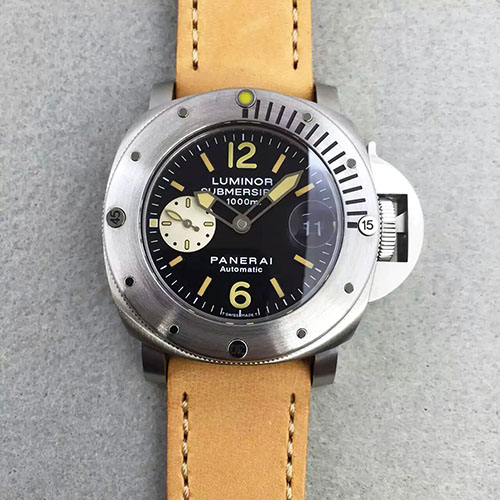 沛納海 Panerai Luminor Submersible系列pam064 搭載7750機芯 超強夜光