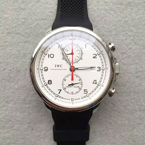 萬國 IWC V2版 全新葡萄牙 Yacht Club Chronograph 航海精英計時腕錶“海洋勇士”特別版 搭載7750計時機芯