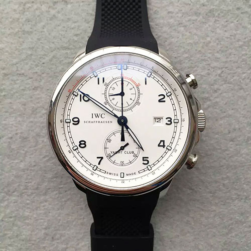 萬國 IWC V2版 全新葡萄牙 Yacht Club Chronograph 航海精英計時腕錶“海洋勇士”特別版 搭載7750計時機芯