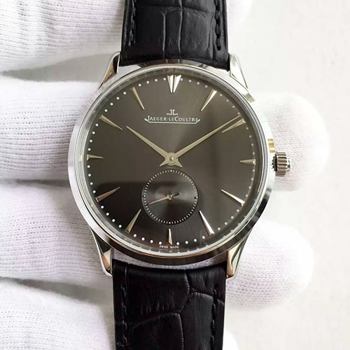 積家 Jaeger-LeCoultre 大師系列 搭載全新改裝積家精準機芯 意大利系小牛皮錶帶