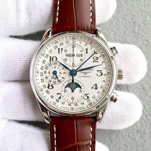 浪琴 Longines 名匠八針月相 搭載7750機芯 JF出品