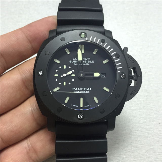 沛納海 316精鋼 海鷗機械機芯 316精鋼錶帶 47mm 手表推薦