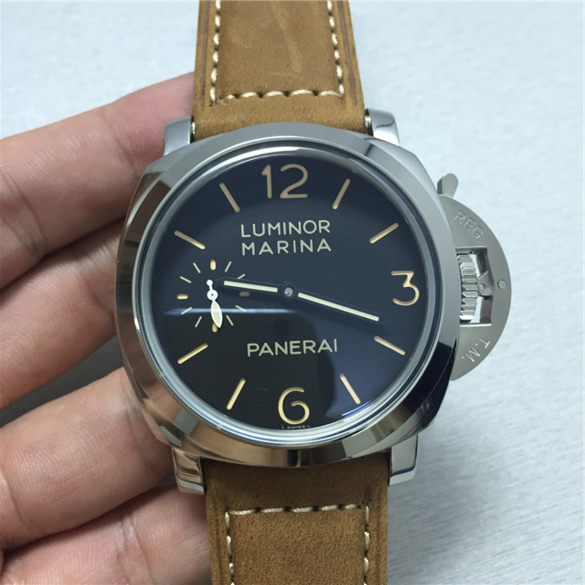 沛納海 316精鋼 海鷗機械機芯 名牌手錶推薦 高仿沛納海