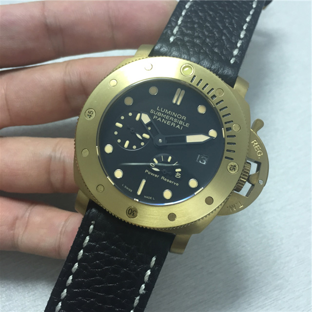 沛納海 316精鋼 海鷗機械機芯 沛納海最新手表推薦 47mm