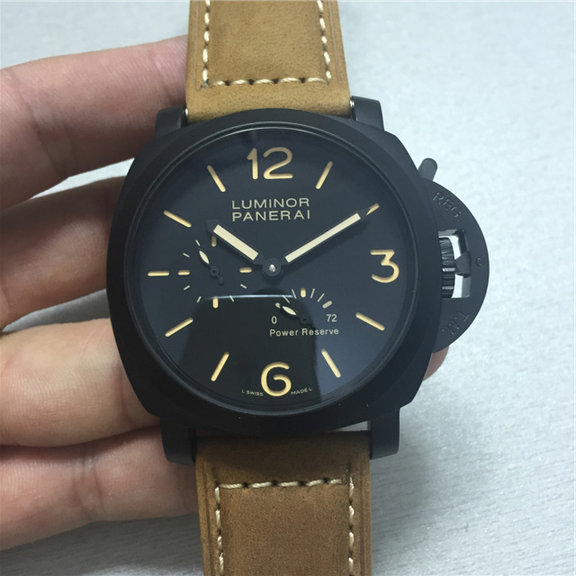 沛納海 316精鋼 海鷗機械機芯 礦物質玻璃 名牌手錶推薦 