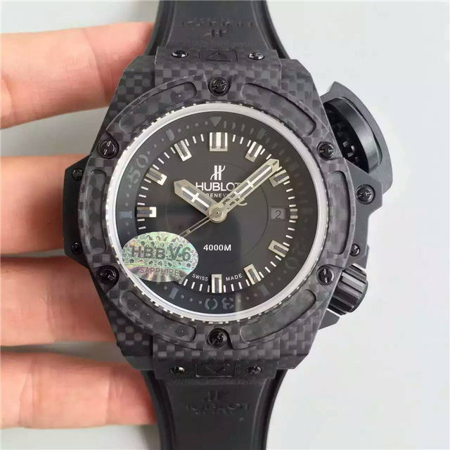 宇舶 HUBLOT 王者至尊系列 4000M潛水王 超級大怪獸 超級夜光 藍寶石玻璃 密底無破綻 V6出品