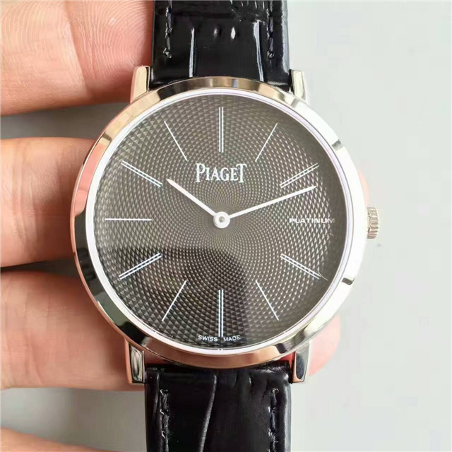 伯爵 PIAGET 超薄 光亮不掉色 雙面進口意大利小牛皮錶帶 UT精品