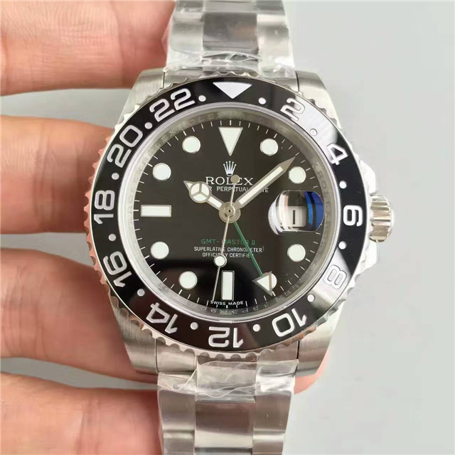 ROLEX 勞力士 GMT格林威治 全黑圈升級版V6S 市面最強版本 N廠精品