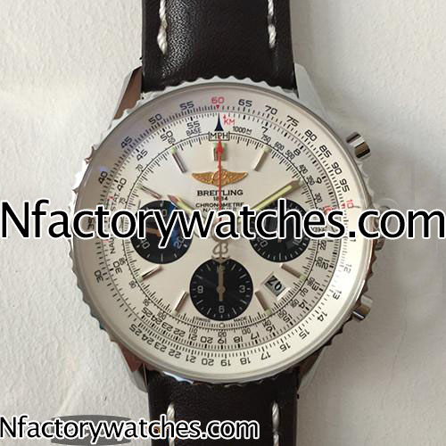 百年靈Breitling navitimer 01 航空計時01腕錶 AB012012/BB01/435X/A20BA.1 白色錶盤