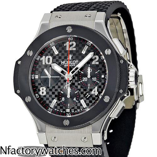 宇舶Hublot Big Bang 大爆炸 301.SB.131.RX 亞洲7750自動計時 藍寶石水晶玻璃 陶瓷錶圈