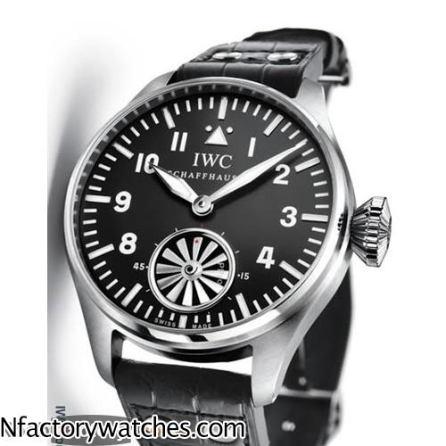 萬國IWC BIG PILOT 大型飛行員 Markus Bühler IW5003 亞洲6497手動 316L不鏽鋼 藍寶石水晶玻璃