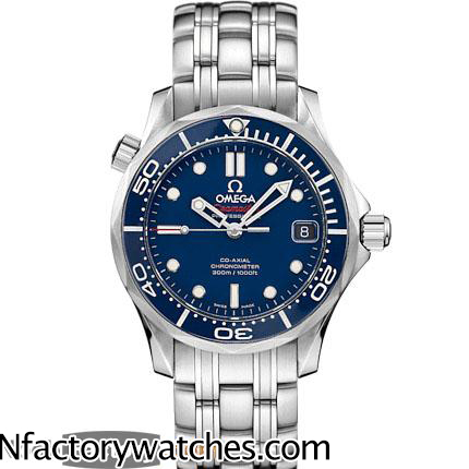 歐米茄Omega Seamaster 海馬 212.30.36.20.03.001 海鷗2824機芯 藍寶石水晶玻璃 藍色錶帶精鋼