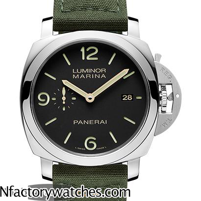 沛納海 Panerai LUMINOR MARINA 1950 3 DAYS AUTOMATIC ACCIAIO Pam00618 Pam618 基于亞洲7750自動 316L不鏽鋼