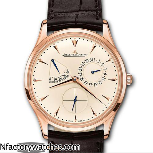 積家Jaeger-LeCoultre MASTER ULTRA THIN 超薄大師系列 Q1372520 海鷗複刻積家 316L不鏽鋼 電鍍18k玫瑰金