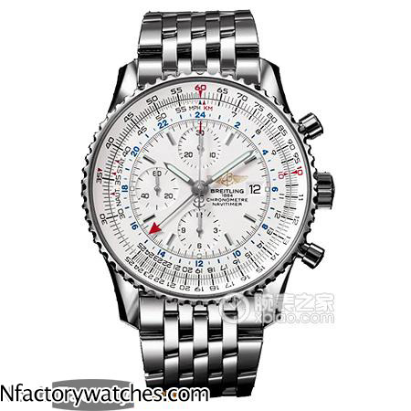 百年靈Breitling navitimer 01 航空計時01腕錶 A2432212|G571 316L不鏽鋼 藍寶石水晶玻璃 AR塗層 翻轉鎖扣錶扣  