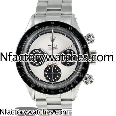 勞力士 Rolex Oyster Cosmograph Daytona Chronograph 迪通拿 6263 上海ETA7750自動計時機芯 316L不鏽鋼 熊貓錶盤